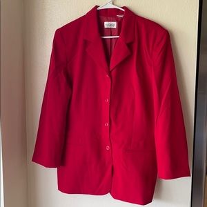 Vintage Red Women’s Blazer